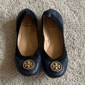 Tory Burch | Navy Flats